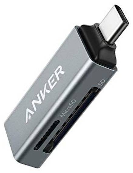 앤커 USB-C 2-in-1 카드 리더 ｜ A83700A2 이미지
