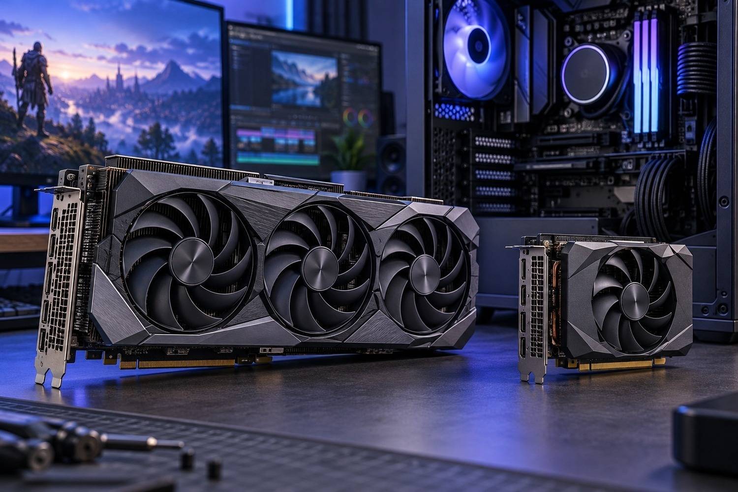 내 PC에 들어갈까? MSI 그래픽카드는 길이와 냉각 구조까지 확인해야 합니다