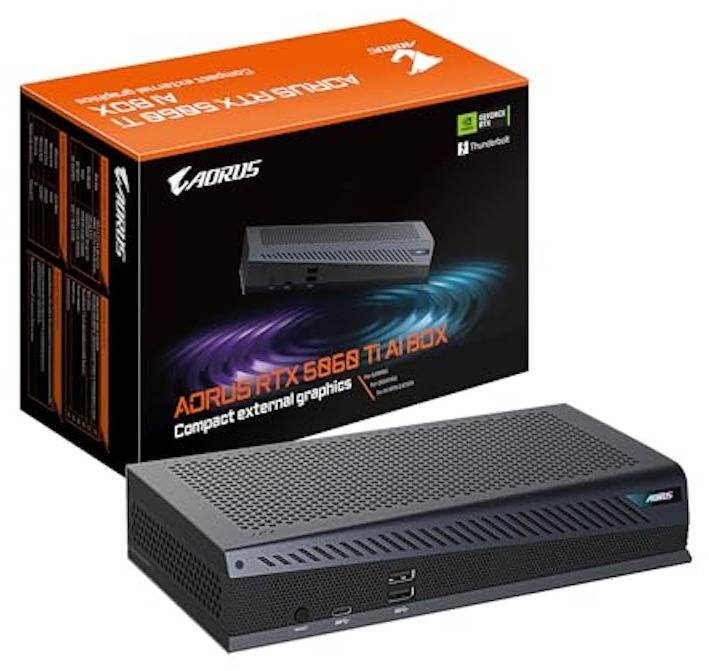 GIGABYTE AORUS ｜ RTX 5060 Ti AI BOX ｜ GV-N506TIXEB-16GD 이미지